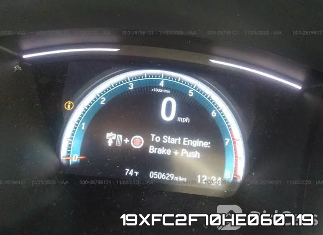19XFC2F70HE060719 фото 8