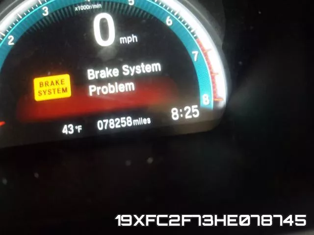 19XFC2F73HE078745 фото 9