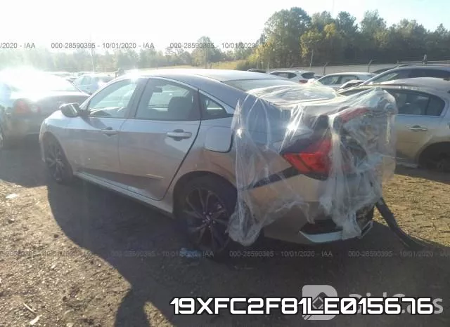 19XFC2F81LE015676 фото 4