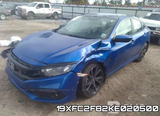 19XFC2F82KE020500 фото 3