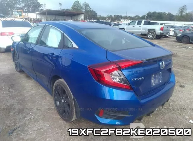 19XFC2F82KE020500 фото 4