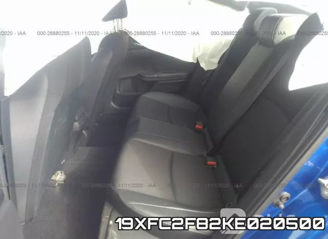 19XFC2F82KE020500 фото 9