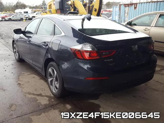 19XZE4F15KE006645 фото 3
