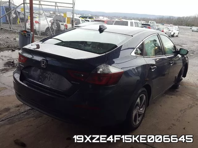 19XZE4F15KE006645 фото 4