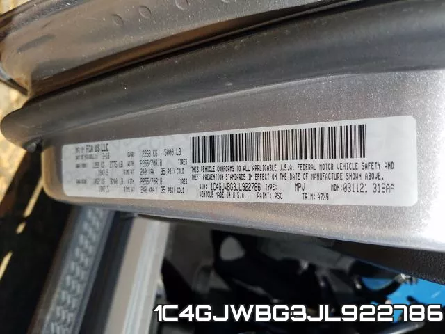 1C4GJWBG3JL922786 фото 2
