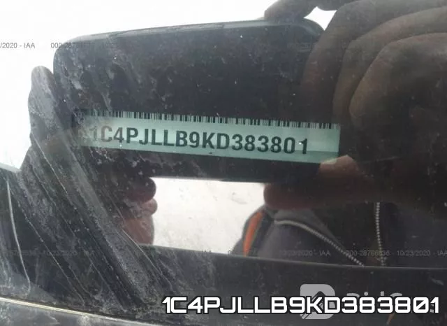 1C4PJLLB9KD383801 фото 10