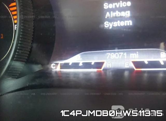 1C4PJMDB0HW511375 фото 8