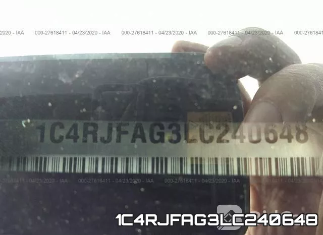 1C4RJFAG3LC240648 фото 9
