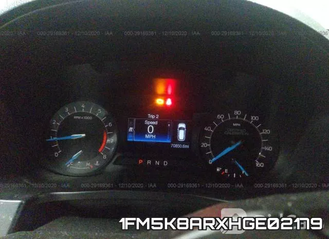 1FM5K8ARXHGE02179 фото 8
