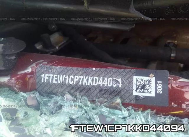1FTEW1CP7KKD44094 фото 10