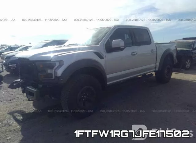 1FTFW1RG7JFE17502 фото 2