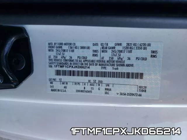 1FTMF1CPXJKD66214 фото 2