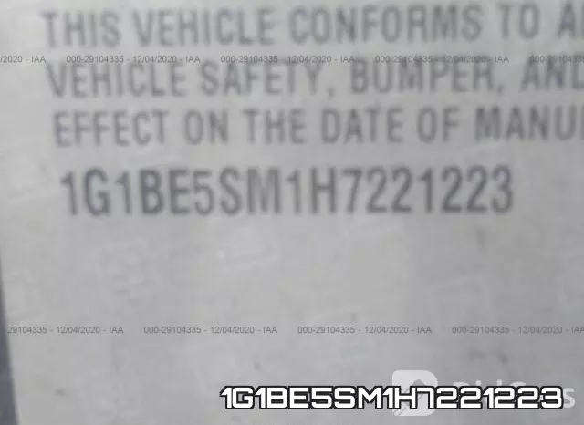 1G1BE5SM1H7221223 фото 10