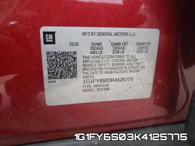 1G1FY6S03K4125775 фото 2