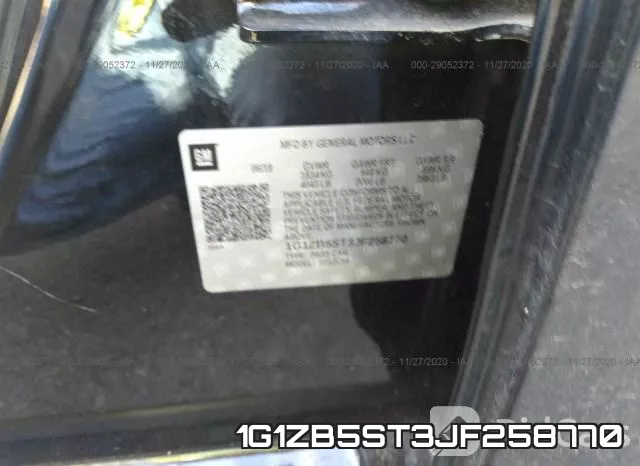 1G1ZB5ST3JF258770 фото 9