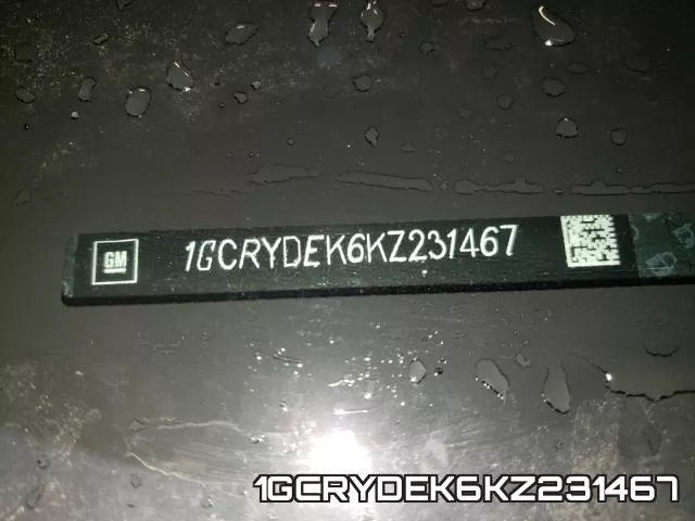 1GCRYDEK6KZ231467 фото 2