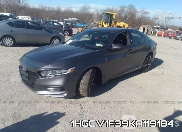1HGCV1F39KA119184 фото 3