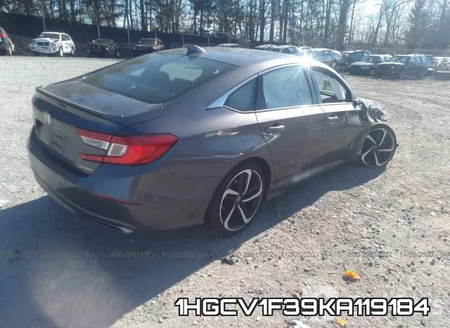 1HGCV1F39KA119184 фото 5