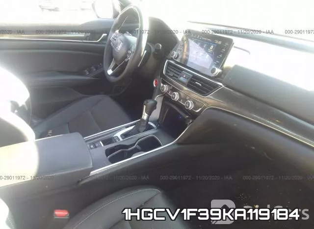 1HGCV1F39KA119184 фото 6