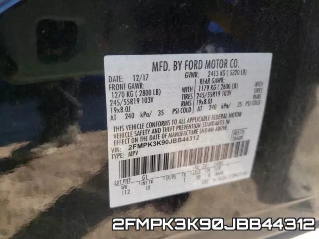 2FMPK3K90JBB44312 фото 2
