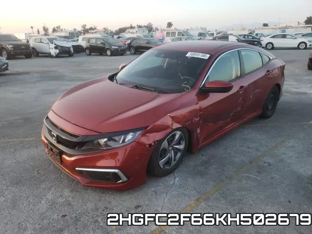 2HGFC2F66KH502679 фото 3