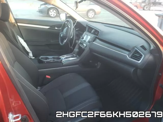 2HGFC2F66KH502679 фото 5