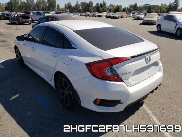 2HGFC2F87LH537699 фото 4
