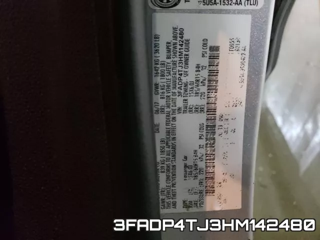 3FADP4TJ3HM142480 фото 2