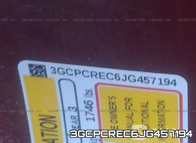 3GCPCREC6JG457194 фото 8