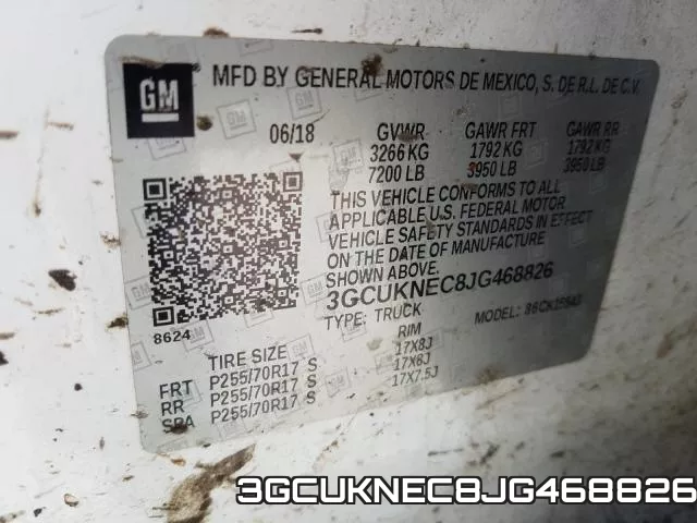 3GCUKNEC8JG468826 фото 2