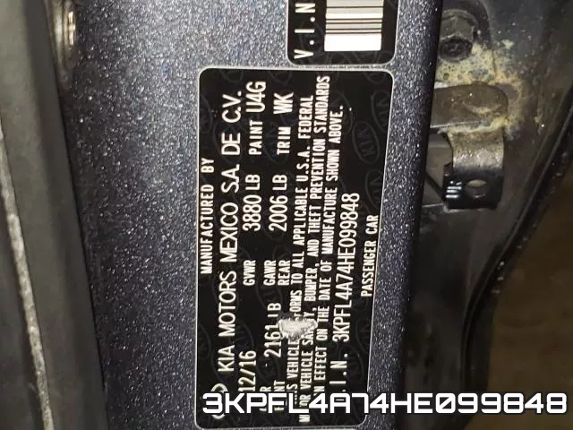 3KPFL4A74HE099848 фото 2