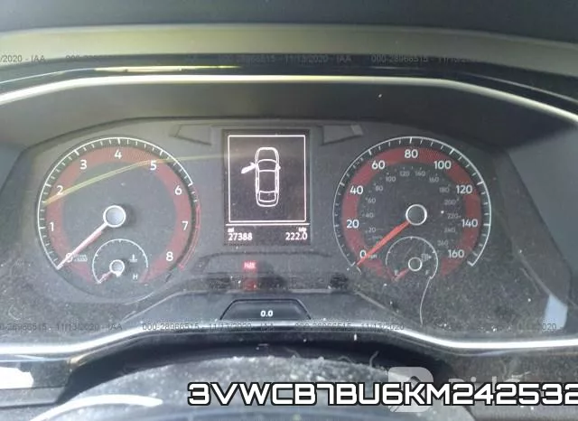 3VWCB7BU6KM242532 фото 8