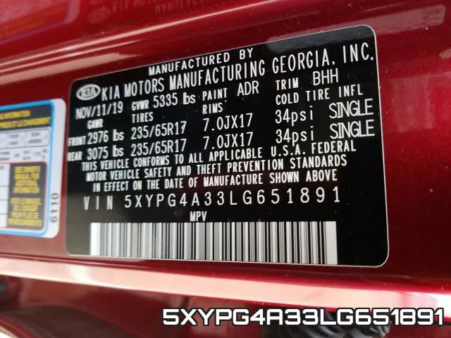 5XYPG4A33LG651891 фото 2
