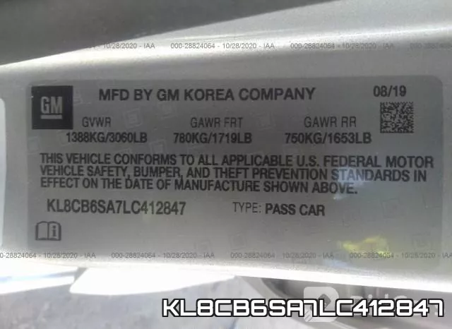 KL8CB6SA7LC412847 фото 10