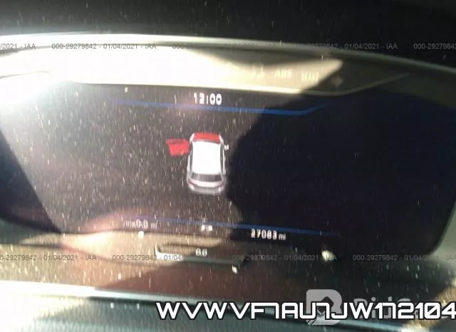 WVWVF7AU7JW172104 фото 8