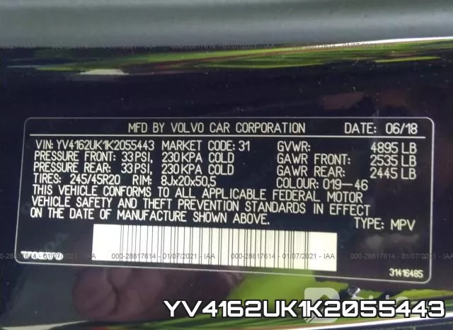 YV4162UK1K2055443 фото 10