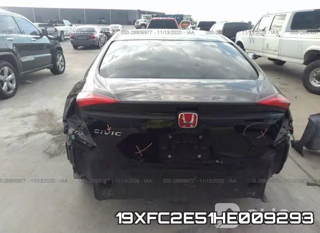 19XFC2E51HE009293 фото 6