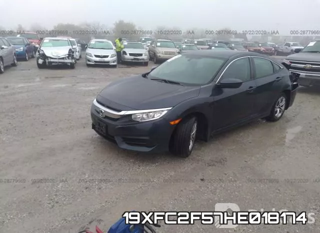 19XFC2F57HE018174 фото 3