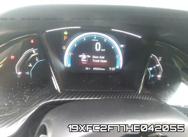 19XFC2F77HE042055 фото 8