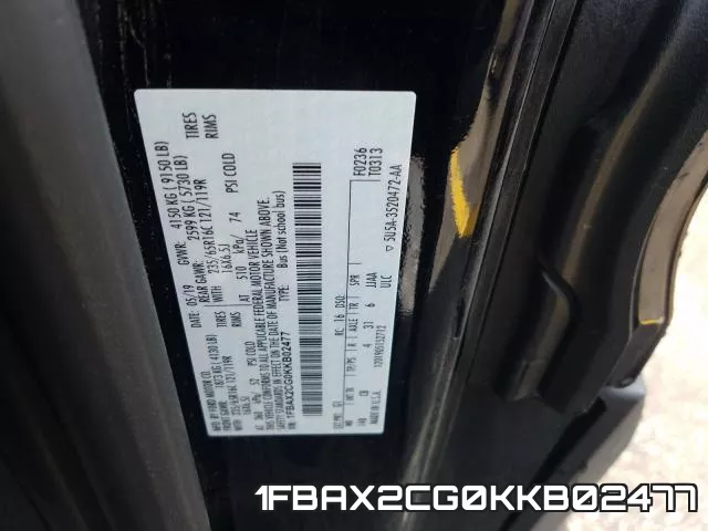 1FBAX2CG0KKB02477 фото 2