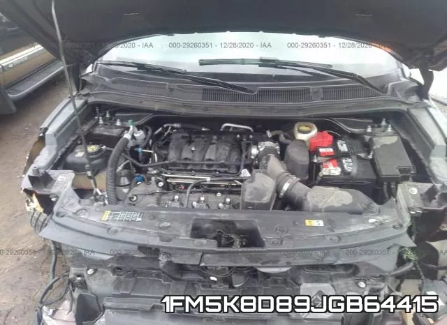 1FM5K8D89JGB64415 фото 2