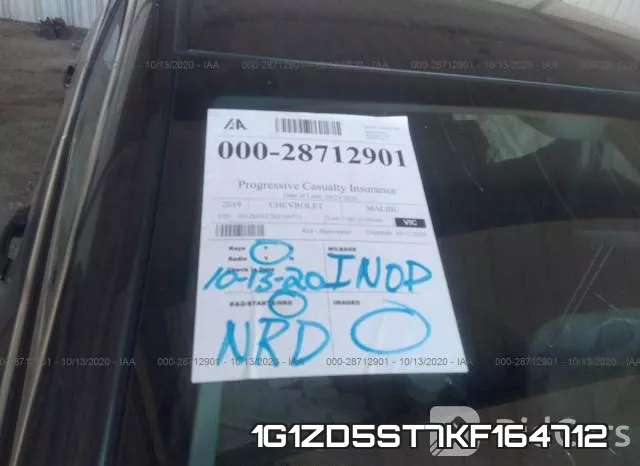 1G1ZD5ST7KF164712 фото 6