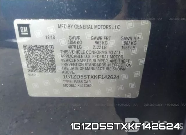 1G1ZD5STXKF142624 фото 8