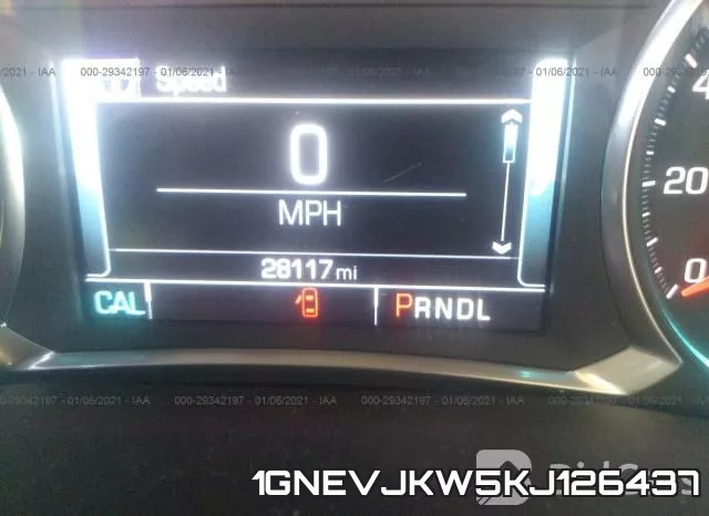 1GNEVJKW5KJ126437 фото 8