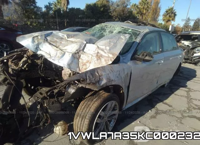 1VWLA7A35KC000232 фото 3