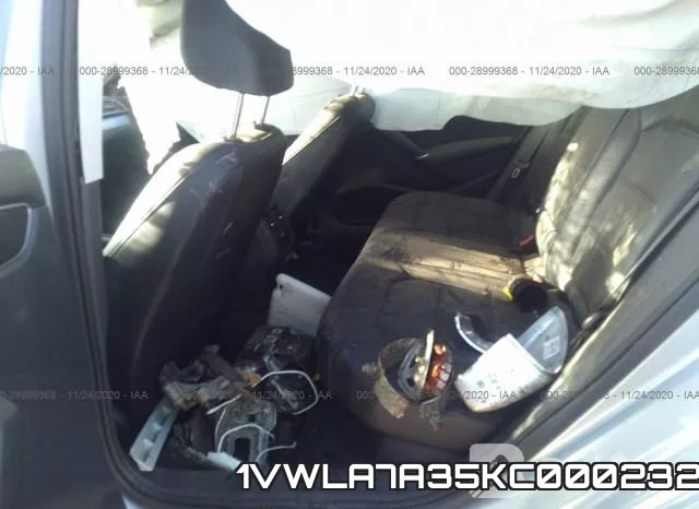 1VWLA7A35KC000232 фото 8