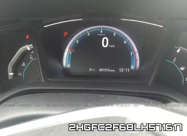 2HGFC2F68LH571617 фото 8