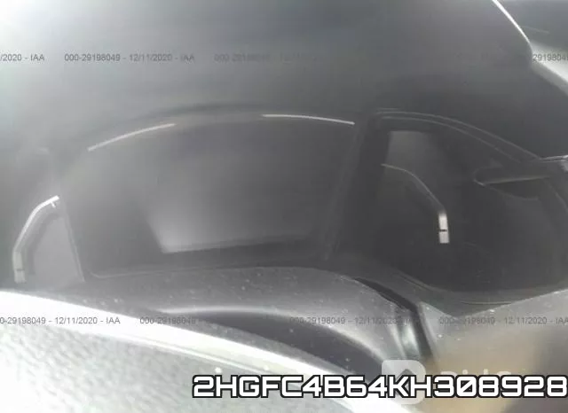 2HGFC4B64KH308928 фото 8