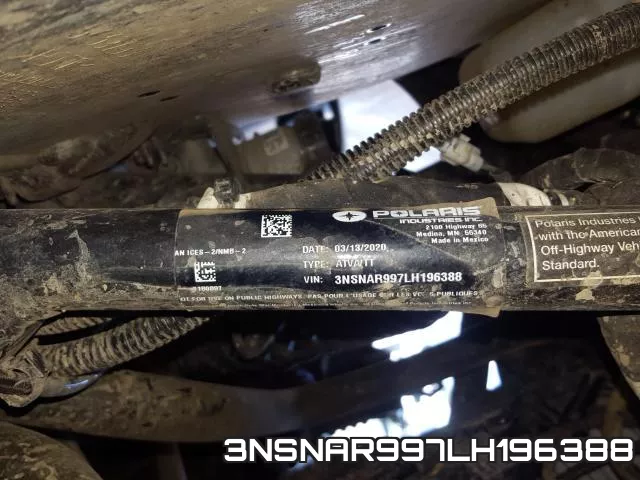 3NSNAR997LH196388 фото 2