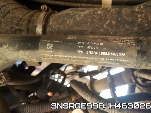 3NSRGE998JH463026 фото 2